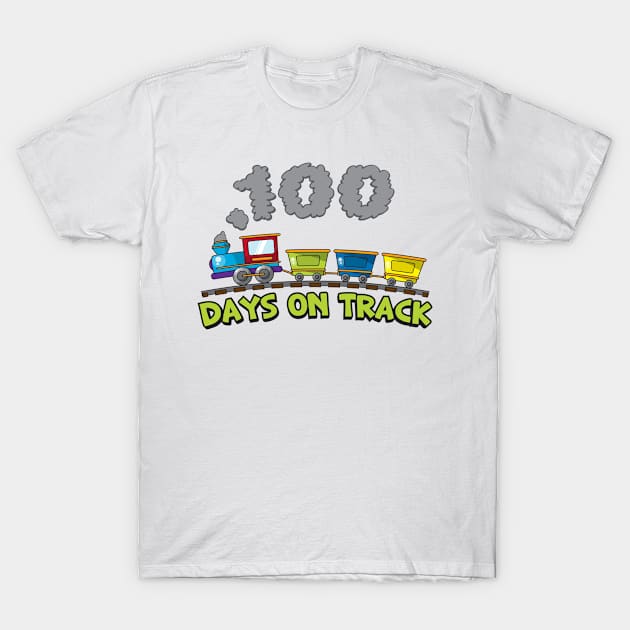 100 Days On Track T-Shirt by yeoys